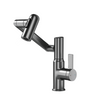 AquaJet 360° Kitchen Faucet – Adjustable Design with Temperature Display