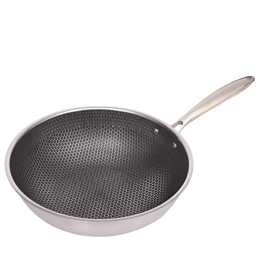 StainlessPro – 30 cm Stainless Steel Non-Stick Frying Pan