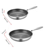 StainlessPro – 30 cm Stainless Steel Non-Stick Frying Pan