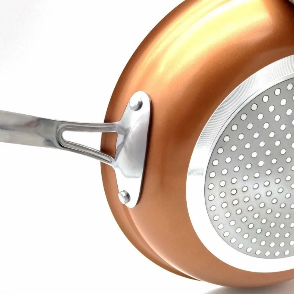 CopperCraft Pro – Premium Copper Frying Pan for Professional Cooking