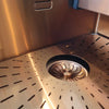 Caressi CAPP50R10CO Waschbecken Kupfer Aufputz oder Unterputz oder Flush Mount