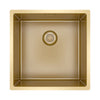 Caressi CAPP40R10G Spülbecken Gold Aufputz oder Unterputz oder Flush Mount