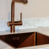 Caressi CAPP50R10CO Waschbecken Kupfer Aufputz oder Unterputz oder Flush Mount