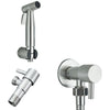 AquaStream Stainless Steel Toilet Bidet Sprayer – Wall-Mounted Cold Water Shower