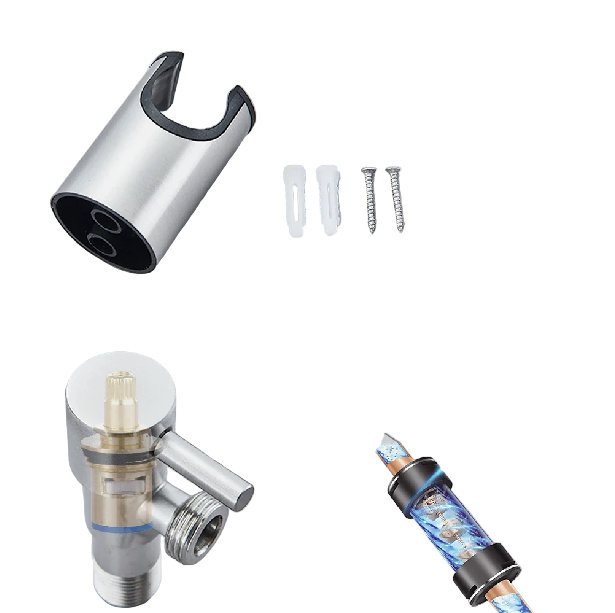 AquaStream Stainless Steel Toilet Bidet Sprayer – Wall-Mounted Cold Water Shower