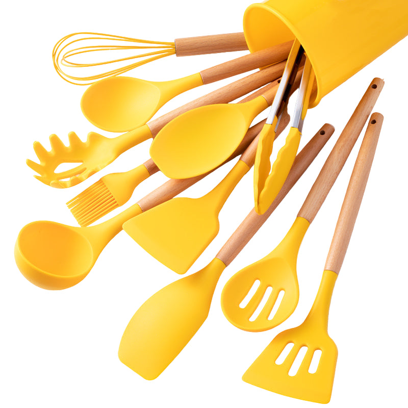 SilicoWare – 12-piece kitchen silicone utensil set 9
