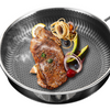 HeatWave Pan – Stainless Steel Frying Pan with Honeycomb Design for Even Heat Distribution