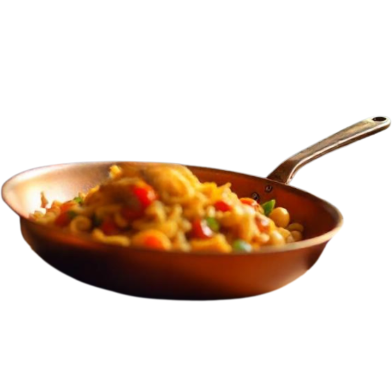 CopperCraft Pro – Premium Copper Frying Pan for Professional Cooking