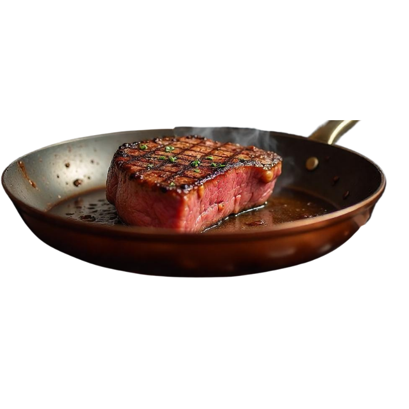 CopperCraft Pro – Premium Copper Frying Pan for Professional Cooking