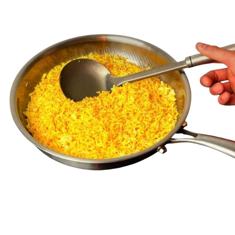 TitanForge Pan – Premium Hammered Titanium Frying Pan