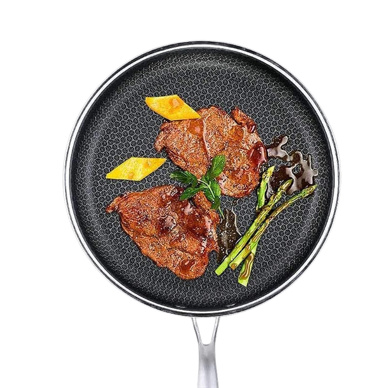 StainlessPro – 30 cm Stainless Steel Non-Stick Frying Pan