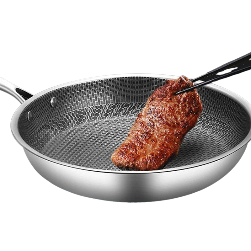 StainlessPro – 30 cm Stainless Steel Non-Stick Frying Pan