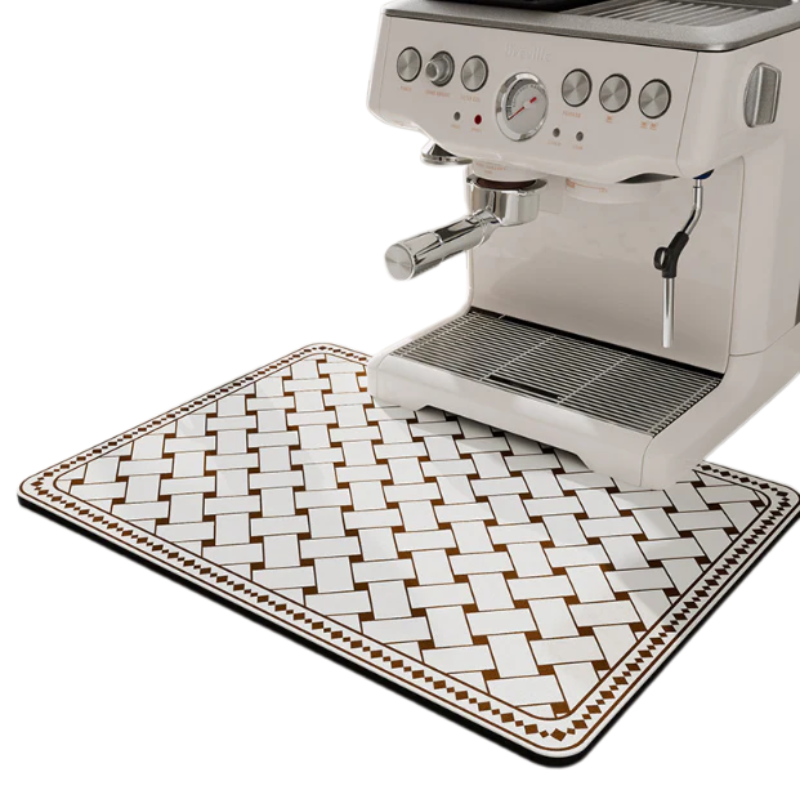 AquaDry Diatomite Dish Drying Mat – Fast-Drying, Absorbent Kitchen Counter Protector