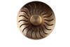 CARESSI CA50519ZC Schmutzfänger ø 97mm Korbstecker Kupfer